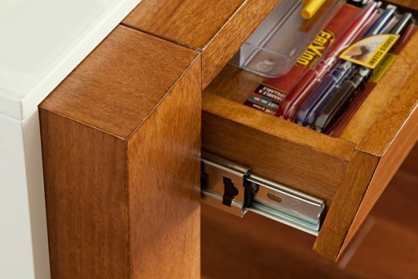 Detalhe da escrivaninha